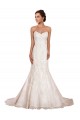 Discount Sweetheart Neckline Sexy Mermaid Lace Wedding Dress UK