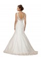 Discount Sweethart V-Neckline Lace Wedding Dress with Shoulder Straps UK