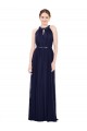 Discount Vintage Full-Length Sleeveless Chiffon Bridesmaid Dress  UK