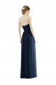 Discount Low Back Draped Strapless Chiffon Formal Bridesmaid Dress  UK