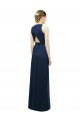 Discount Sleek Halter Neck Chiffon Bridesmaid Dress  UK