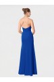 Discount Full Length Sweetheart Chiffon Bridesmaid Dress with Ruched Bodice UK