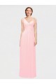 Discount One Shoulder Twisted Waist Sweetheart Chiffon Bridesmaid Dress UK