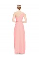 Discount One Shoulder Sweetheart Neckline Long Chiffon Bridesmaid Dress UK