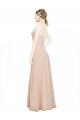 Discount Chiffon Bridesmaids Dress with Matching Chiffon Tie Sash UK