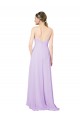 Discount High-Low Chiffon Bridesmaid Dress with Ruffle Detail UK