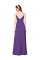 Discount High Halter Chiffon Bridesmaid Dress with Keyhole UK