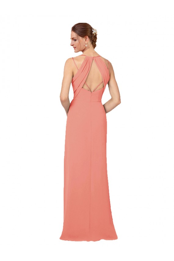 Discount Flirty Chiffon Bridesmaid Dress with Modern Back Detail UK