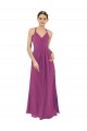 Discount Sassy Chiffon Bridesmaid Dress with Halter Neckline UK