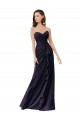 Discount Strapless Chiffon Bridesmaids Dress with Sweetheart Neckline UK
