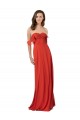 Discount Chiffon A-Line Bridesmaid Dress with Ruched Bodice UK