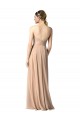 Discount Luxe Chiffon Bridesmaid Dress with Sweetheart Neckline and Shirred Bodice UK