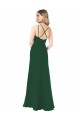 Discount Criss Cross Strappy Chiffon Bridesmaid Dress UK