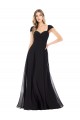 Discount Sweetheart Cap Sleeves Chiffon Bridesmaid Dress UK