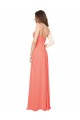 Discount Empire Waist Spaghetti Straps Sweetheart Chiffon Bridesmaid Dress UK
