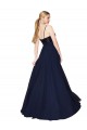Discount Sweetheart High Neck Sequin Top Long Chiffon Bridesmaid Dress / Prom Dress UK