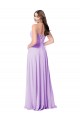 Discount Chiffon A-Line Chiffon Bridesmaids Dress with Ruched Bodice UK