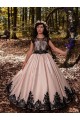 Discount Ivory Ball Gown Sweetheart Neck Sleeveless Flower Girl Dress UK