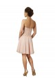 Discount Lace and Chiffon Bridesmaid Dress / Cocktail Dress with Unique Neckline UK