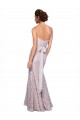 Discount Floor Length Fitted Sweetheart Lace Bridesmaid Dress / Prom Dress UK