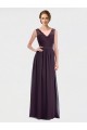 Discount V-Neck Bridesmaid Dress with Corded Lace Bodice UK