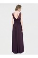 Discount V-Neck Bridesmaid Dress with Corded Lace Bodice UK
