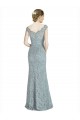 Discount Off the Shoulder Mermaid Lace Bridesmaid Dress / Prom Dress with Cap Sleeves UK