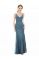 Discount Deep V-Neck All Over Chantilly Lace Bridesmaid Dress with Criss Cross Open Back UK