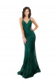 Discount Black Tie Sleek Fishtail Shaped Long Lace Bridesmaid Dress / Prom Dress UK