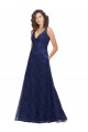 Discount Chantilly Lace V-Neck Bridesmaid Dress UK