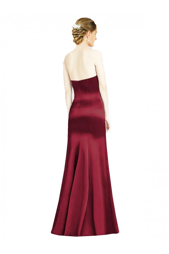 Discount Sweetheart Neckline Bridemaid Dress with Hips Seamed Detail UK