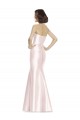 Discount Long Sweetheart Satin Bridesmaid Dress with Slim Beaded Sash UK