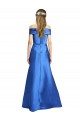 Discount Sleeveless Off the Shoulder Ball Gown Formal Satin Bridesmaid Dress / Prom Dress UK