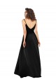 Discount High Low V-Neckline Formal Silky Satin Tulip Bridesmaid Dress / Prom Dress with Wrap Skirt UK