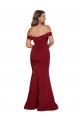 Discount Off Shoulder Sleeves Sweetheart Neckline Long Formal Spandex Bridesmaid Dress / Prom Dress UK