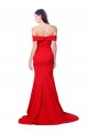 Discount Criss Cross Full Length Long Formal Crepe Bridesmaid Dress / Prom Dress with Side Split UK