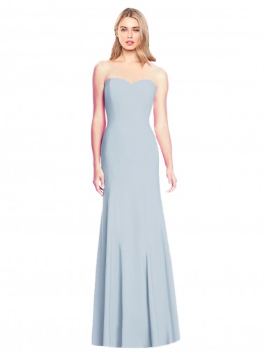 Discount Sweetheart Strapless Flared Skirt Maxi Bridesmaid Dress / Prom Dress UK