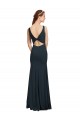 Discount Sleeveless Bateau Neckline Crepe Bridesmaid Dress / Prom Dress with Twist Back UK