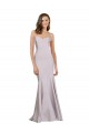 Discount Crepe Mermaid Bridesmaid Dress / Prom Dress with Low Back UK