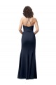 Discount Sweetheart Fit and Flare Stretch Formal Crepe Bridesmaid Dress / Prom Dress with Side Slit and Strappy Back UK
