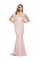 Discount Double Bow Full Length Sweetheart Formal Crepe Bridesmaid Dress / Prom Dress with Tulle Overlay UK
