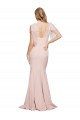Discount Double Bow Full Length Sweetheart Formal Crepe Bridesmaid Dress / Prom Dress with Tulle Overlay UK