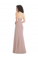 Discount Strapless Princess Line Formal Crepe Mermaid Bridesmaid Dress / Prom Dress UK