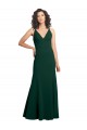 Discount Form Fitting Stretch Formal Crepe A-Line Bridesmaid Dress / Prom Dress UK