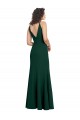 Discount Form Fitting Stretch Formal Crepe A-Line Bridesmaid Dress / Prom Dress UK