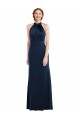 Discount High Neck Open Back Long Maxi Bridesmaid Dress / Prom Dress UK