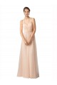 Discount Sweetheart A-Line Tulle Bridesmaid Dress with Shirred Bodice UK