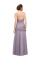 Discount Draped Long Mermaid Sweetheart Tulle Bridesmaid Dress UK