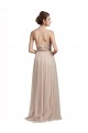 Discount Sweetheart Tulle Bridesmaid Dress with High Neck Illusion Bodice UK