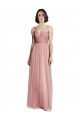 Discount V-Neck Illusion Tulle Bridesmaids Dress UK